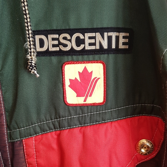 VINTAGE 1995 DESCENTE BRAND CANADA NATIONAL SKI TEAM JACKET - Picture 7 of 8